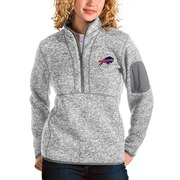 Order Buffalo Bills Antigua Women's Fortune Half-Zip Pullover Jacket - Gray at low prices.