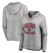 Add Arizona Cardinals NFL Pro Line by Fanatics Branded Women's Cozy Collection Steadfast Pullover Hoodie - Ash To Your NFL Collection