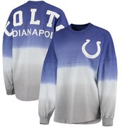 Add Indianapolis Colts NFL Pro Line by Fanatics Branded Women's Spirit Jersey Long Sleeve T-Shirt - Royal/Gray To Your NFL Collection