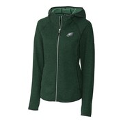 Add Philadelphia Eagles Cutter & Buck Women's Mainsail Full-Zip Jacket - Green To Your NFL Collection