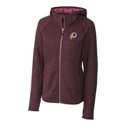 Add Washington Redskins Cutter & Buck Women's Mainsail Full-Zip Jacket - Burgundy To Your NFL Collection