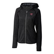 Add Tampa Bay Buccaneers Cutter & Buck Women's Mainsail Full-Zip Jacket - Black To Your NFL Collection