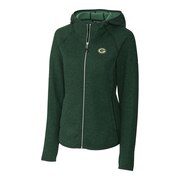 Add Green Bay Packers Cutter & Buck Women's Mainsail Full-Zip Jacket - Green To Your NFL Collection