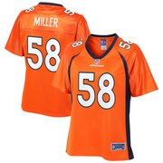 Add Von Miller Denver Broncos NFL Pro Line Women's Primary Player Team Jersey - Orange To Your NFL Collection