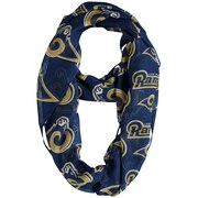 Add Los Angeles Rams Team Logo Infinity Scarf To Your NFL Collection