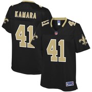 Order Alvin Kamara New Orleans Saints NFL Pro Line Women's Team Color Player Jersey - Black at low prices.