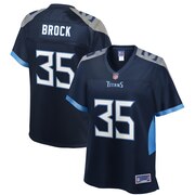 Add Tramaine Brock Tennessee Titans NFL Pro Line Women's Player Jersey - Navy To Your NFL Collection