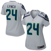 Add Marshawn Lynch Seattle Seahawks Nike Women's Game Jersey - Gray To Your NFL Collection