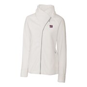 Add New York Giants Cutter & Buck Women's Cozy Fleece Full-Zip Jacket - White To Your NFL Collection