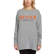 Add Denver Broncos Concepts Sport Women's Rapture Long Sleeve T-Shirt - Gray To Your NFL Collection