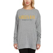 Add Green Bay Packers Concepts Sport Women's Rapture Long Sleeve T-Shirt - Gray To Your NFL Collection