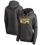 Add Green Bay Packers NFL Pro Line by Fanatics Branded Women's First String Pullover Hoodie - Charcoal To Your NFL Collection