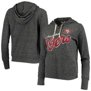 Add San Francisco 49ers Touch by Alyssa Milano Women's All American Full-Zip Hoodie - Black To Your NFL Collection