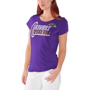 Add Baltimore Ravens G-III 4Her by Carl Banks Endzone T-Shirt - Purple To Your NFL Collection