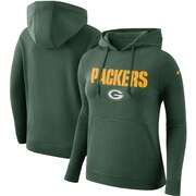 Add Green Bay Packers Nike Women's Club Tri-Blend Pullover Hoodie - Green To Your NFL Collection