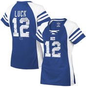 Add Indianapolis Colts Majestic Women's Draft Him IV T-Shirt - Royal Blue To Your NFL Collection