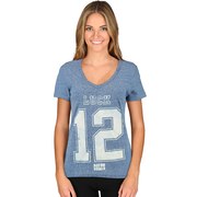 Add Andrew Luck Indianapolis Colts Majestic Women's Change of Possession Name & Number T-Shirt - Royal To Your NFL Collection