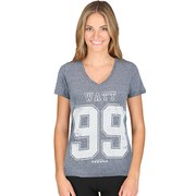 Add J.J. Watt Houston Texans Majestic Women's Change of Possession Name & Number T-Shirt - Navy To Your NFL Collection