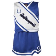 Add Indianapolis Colts Girls Youth 2-Piece Cheerleader Set - Royal Blue To Your NFL Collection