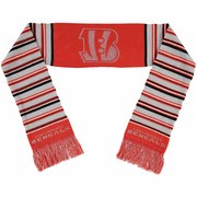 Add Cincinnati Bengals Women's Glitter Stripe Scarf To Your NFL Collection