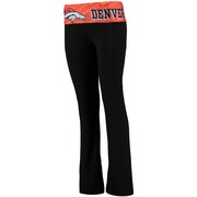 Add Denver Broncos Concepts Sport Women's Cameo Knit Pant- Black To Your NFL Collection