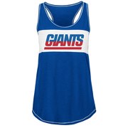 Add New York Giants Majestic Women's Game Time Glitz Tank Top - Royal To Your NFL Collection