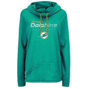 Add Miami Dolphins Majestic Women's Speed Fly Pullover Hoodie - Aqua To Your NFL Collection