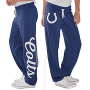 Add Indianapolis Colts G-III 4Her by Carl Banks Women's Scrimmage Fleece Pants - Royal To Your NFL Collection