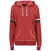 Add Tampa Bay Buccaneers Majestic Women's Athletic Tradition Full-Zip Hoodie - Red To Your NFL Collection