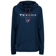 Add Houston Texans Majestic Women's Speed Fly Pullover Hoodie - Navy To Your NFL Collection