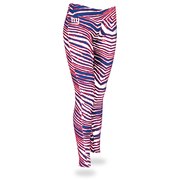 Add New York Giants Zubaz Women's Leggings - Royal/Red To Your NFL Collection