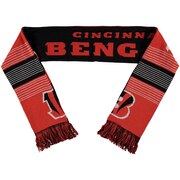 Add Cincinnati Bengals Split Logo Reversible Scarf To Your NFL Collection