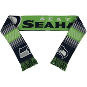 Add Seattle Seahawks Split Logo Reversible Scarf To Your NFL Collection