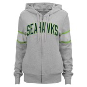 Add Seattle Seahawks Junior's Boyfriend Full-Zip Hoodie - Gray To Your NFL Collection