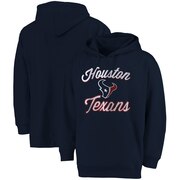 Add Houston Texans Majestic Women's Plus Size Rookie Pullover Hoodie - Navy To Your NFL Collection