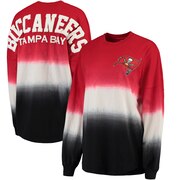 Add Tampa Bay Buccaneers NFL Pro Line by Fanatics Branded Women's Spirit Jersey Long Sleeve T-Shirt - Red/Black To Your NFL Collection