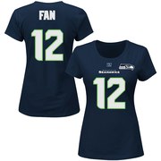 Add 12s Seattle Seahawks Majestic Women's Plus Size Fair Catch Name & Number T-Shirt - College Navy To Your NFL Collection