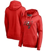 Add Tampa Bay Buccaneers NFL Pro Line Women's Primary Logo Plus Size Pullover Hoodie - Red To Your NFL Collection