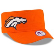 Add Denver Broncos New Era Girls Youth Team Glisten Military Adjustable Hat - Orange To Your NFL Collection