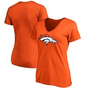 Add Denver Broncos NFL Pro Line by Fanatics Branded Women's Primary Logo T-Shirt - Orange To Your NFL Collection