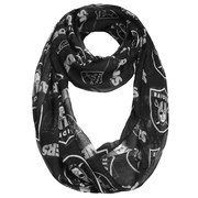 Add Oakland Raiders Women's Team Logo Infinity Scarf To Your NFL Collection