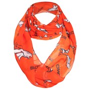 Add Denver Broncos Women's Team Logo Infinity Scarf To Your NFL Collection