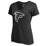 Add Atlanta Falcons NFL Pro Line by Fanatics Branded Women's #1 Mom V-Neck T-Shirt - Black To Your NFL Collection