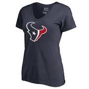 Add Houston Texans NFL Pro Line by Fanatics Branded Women's #1 Mom V-Neck T-Shirt - Navy To Your NFL Collection