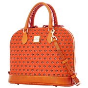 Add Cincinnati Bengals Dooney & Bourke Women's Zip Zip Satchel - Orange To Your NFL Collection