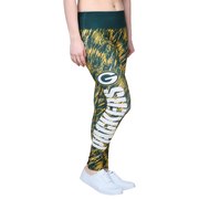 Add Green Bay Packers Women's Static Rain Leggings - Green To Your NFL Collection