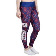 Add New York Giants Women's Static Rain Leggings - Royal To Your NFL Collection