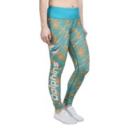 Add Miami Dolphins Women's Static Rain Leggings - Aqua To Your NFL Collection