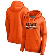 Add Chicago Bears NFL Pro Line by Fanatics Branded Women's Plus Sizes First String Pullover Hoodie - Orange To Your NFL Collection