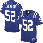 Add NFL Pro Line Women's Indianapolis Colts D'Qwell Jackson Team Color Jersey To Your NFL Collection